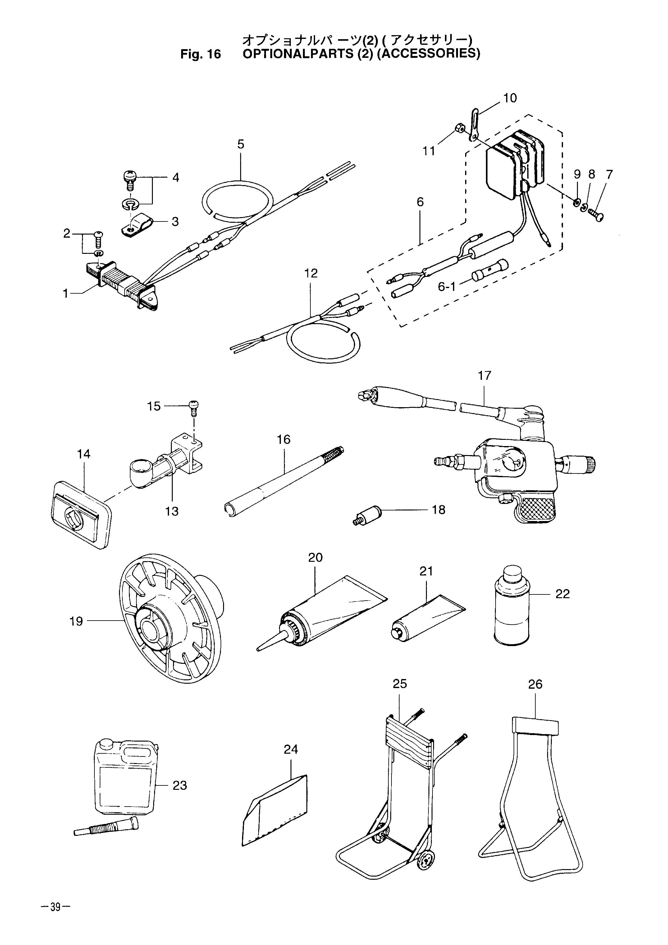 tohatsu   M5B 00221005-6 / Дополнительные опции 