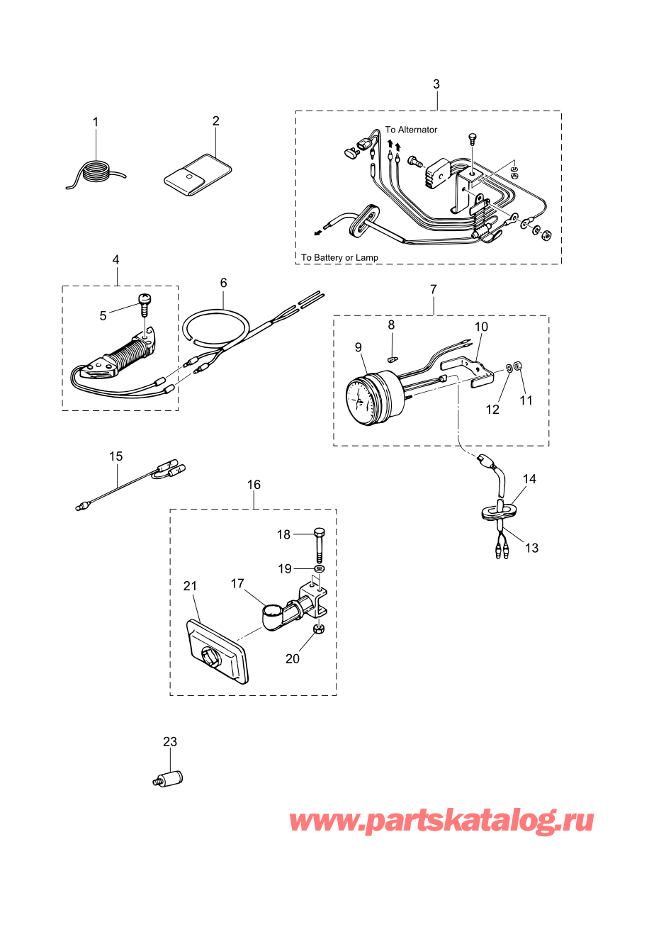 Tohatsu M6B (002-21030-0AF) / Fig.18 Дополнительные опции (Аксессуары) 