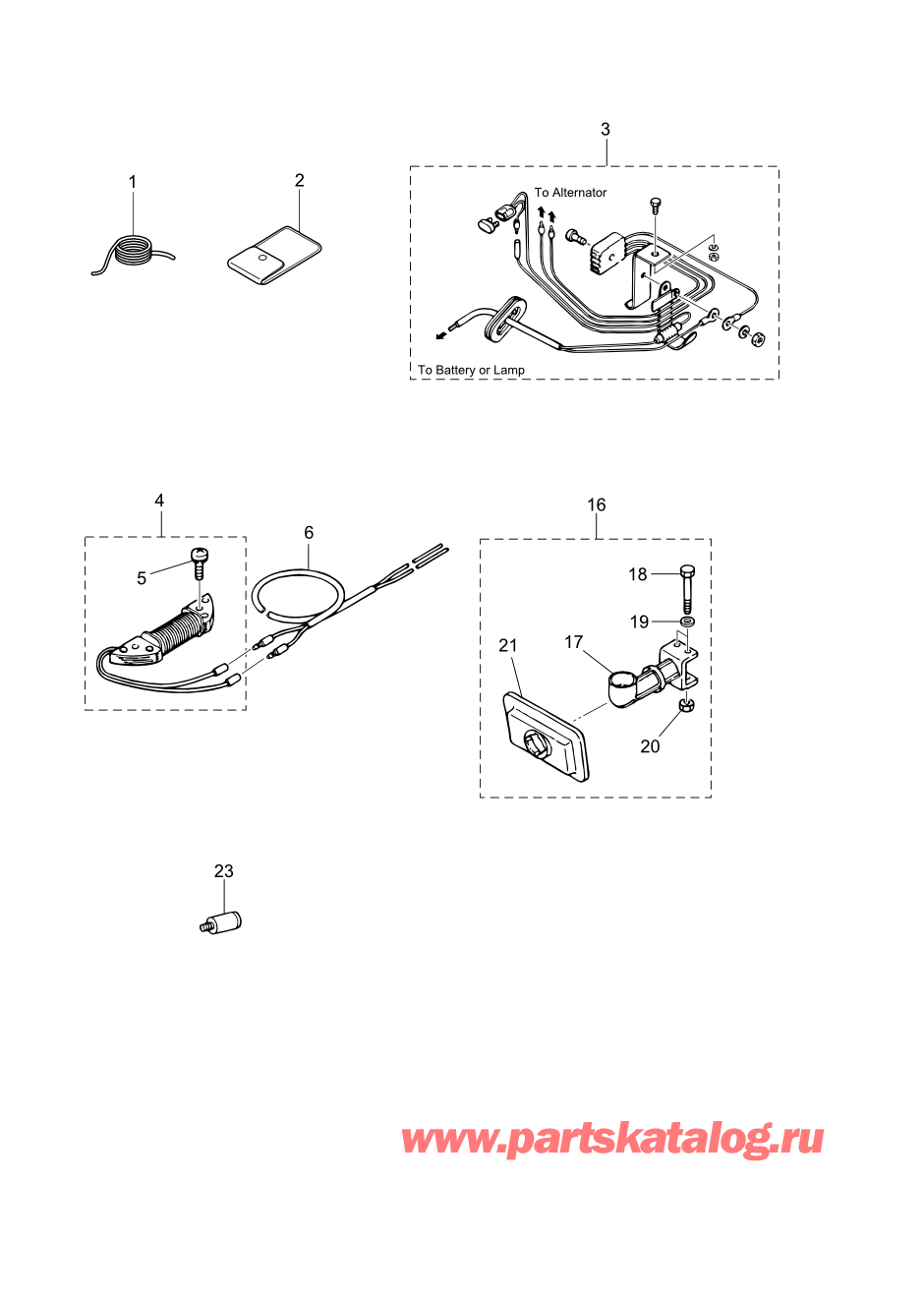 Tohatsu M6B (002-21030-0AH) / Fig.18 Дополнительные опции (Аксессуары) 