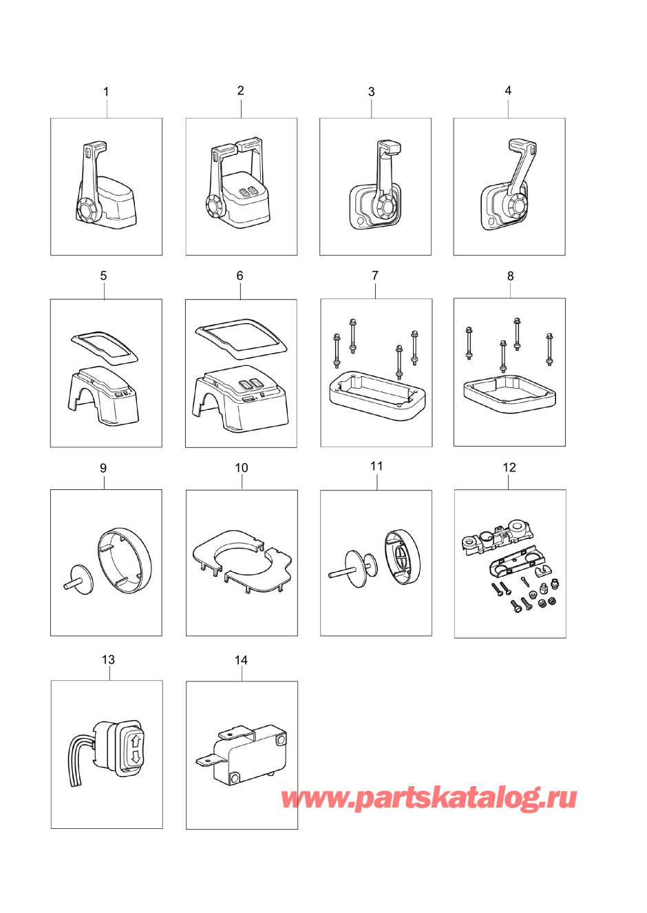 Tohatsu MFS100A (002-21059-0BX) / Fig.21a Дополнительные опции (2) 