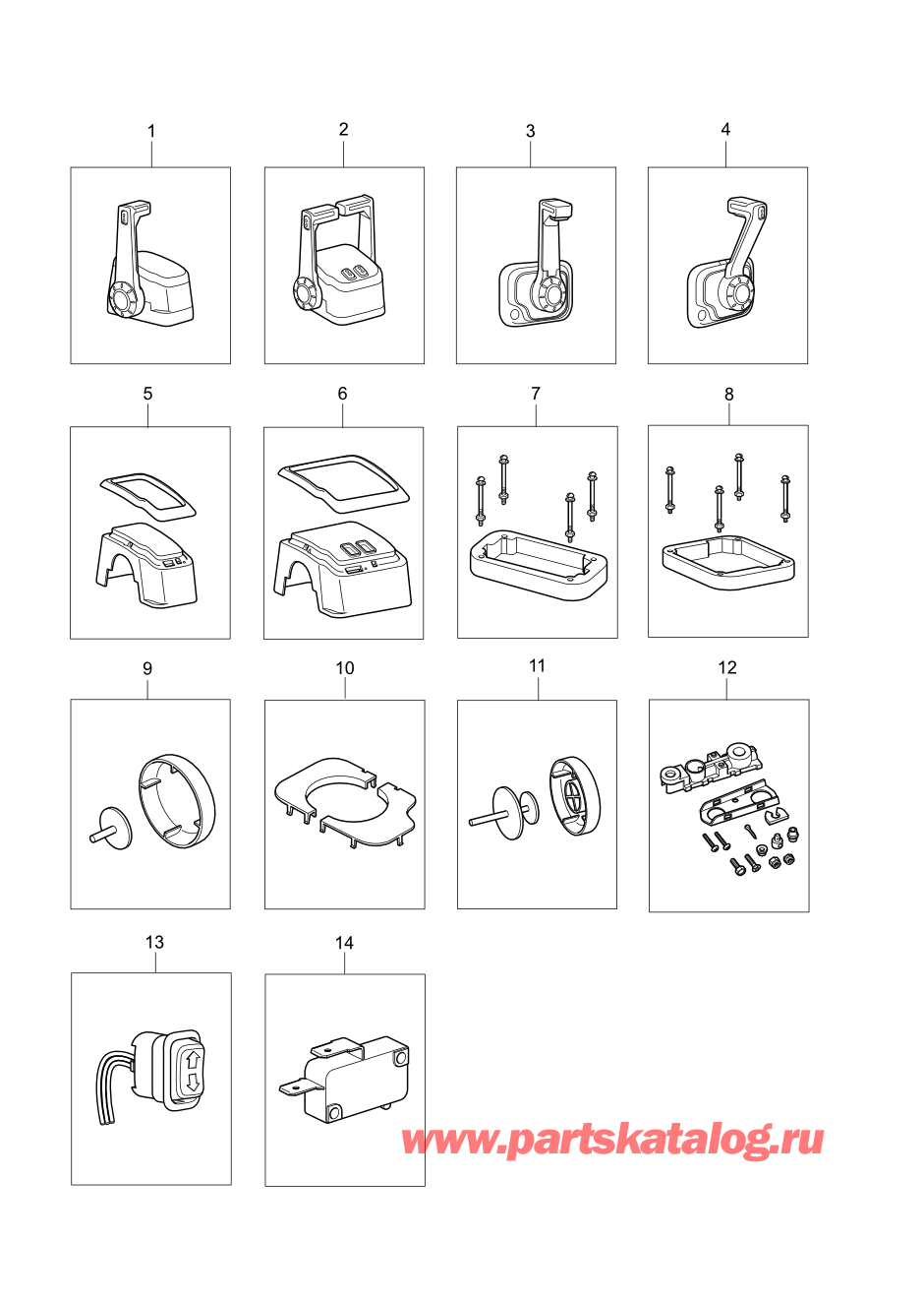 Tohatsu MFS115A (002-21059-1BA) / Fig.21a Дополнительные опции (2) 