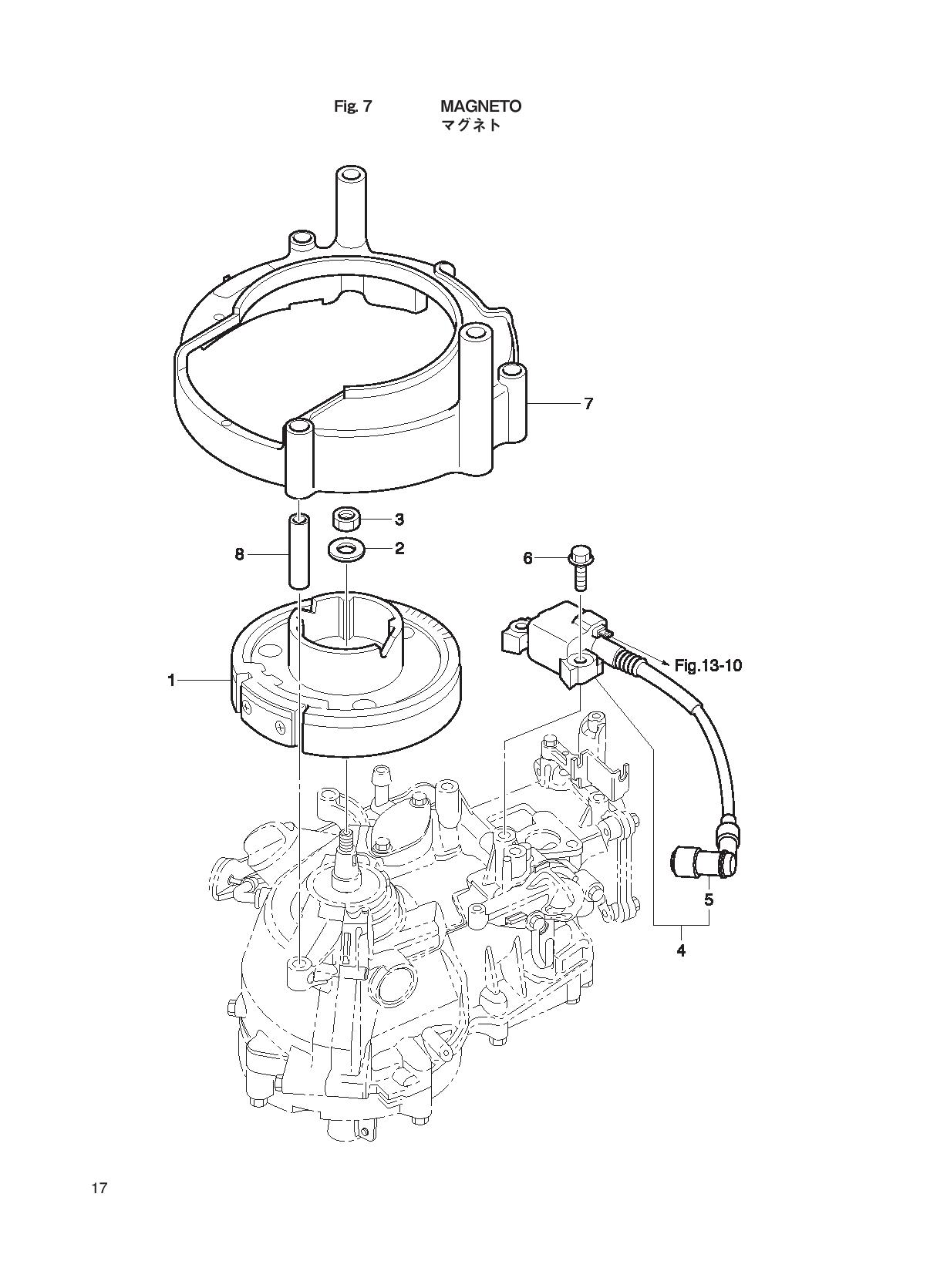 tohatsu   MFS2.5B 00221052-6 / Магнето 