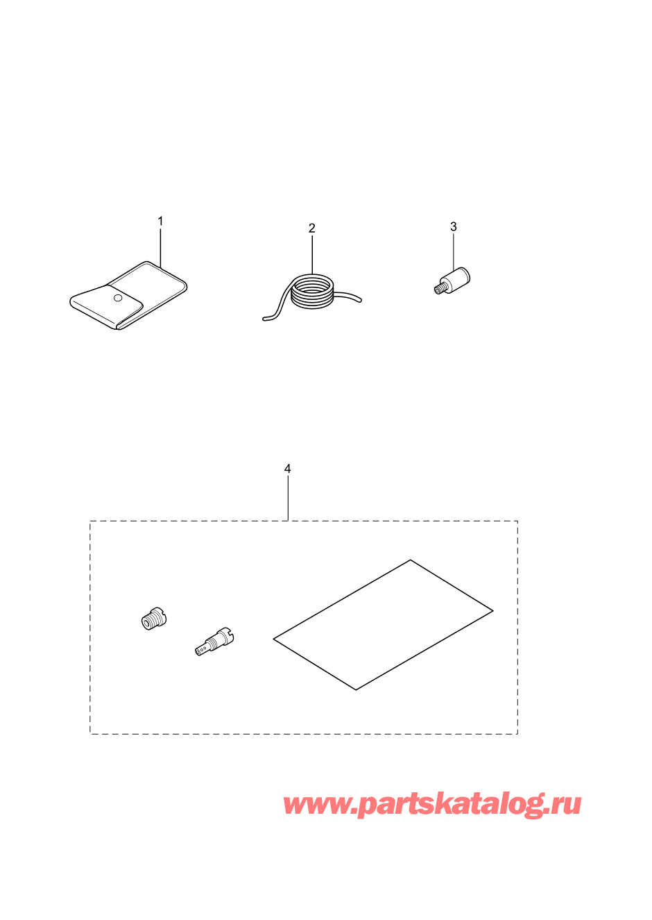 Tohatsu MFS2.5B (002-21052-0AH) / Fig.16 Дополнительные опции (Аксессуары) 