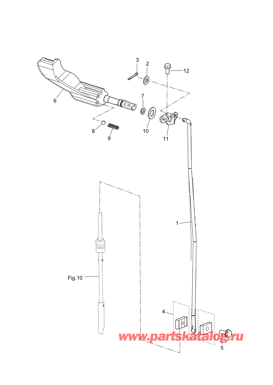 Tohatsu MFS2.5C (002-21052-1AK) / Fig.09 Переключатель 