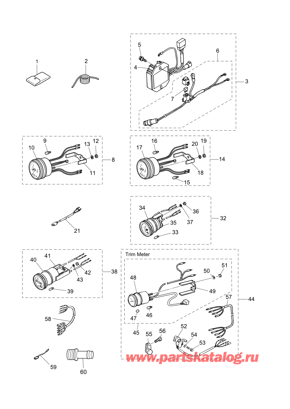 Tohatsu MFS30-C (002-21050-0AF) / Fig.23 Дополнительные опции / Аксессуары (1) 