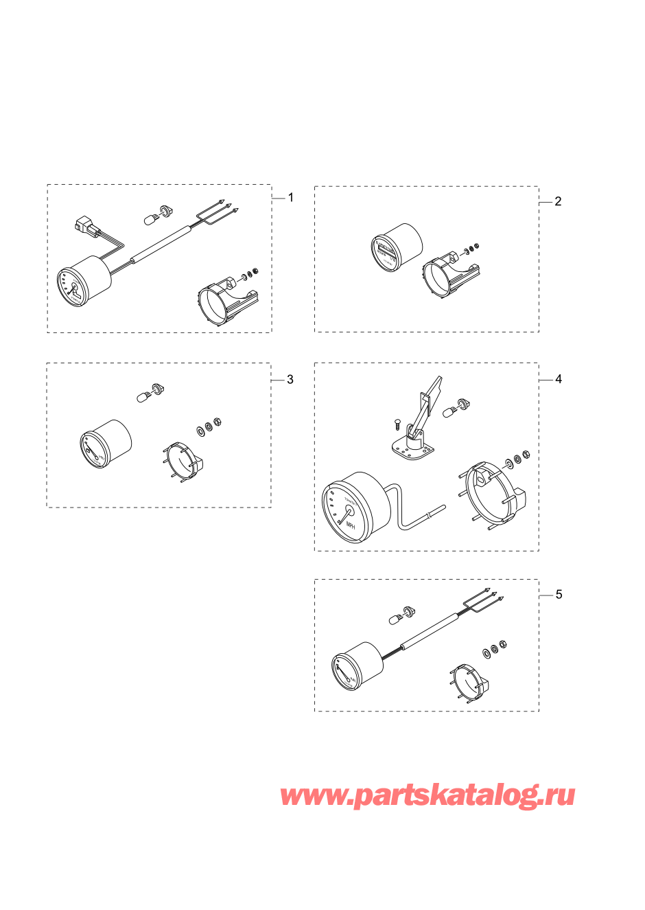 Tohatsu MFS30-C (002-21050-0AF) / Fig.23a Дополнительные опции (2) 