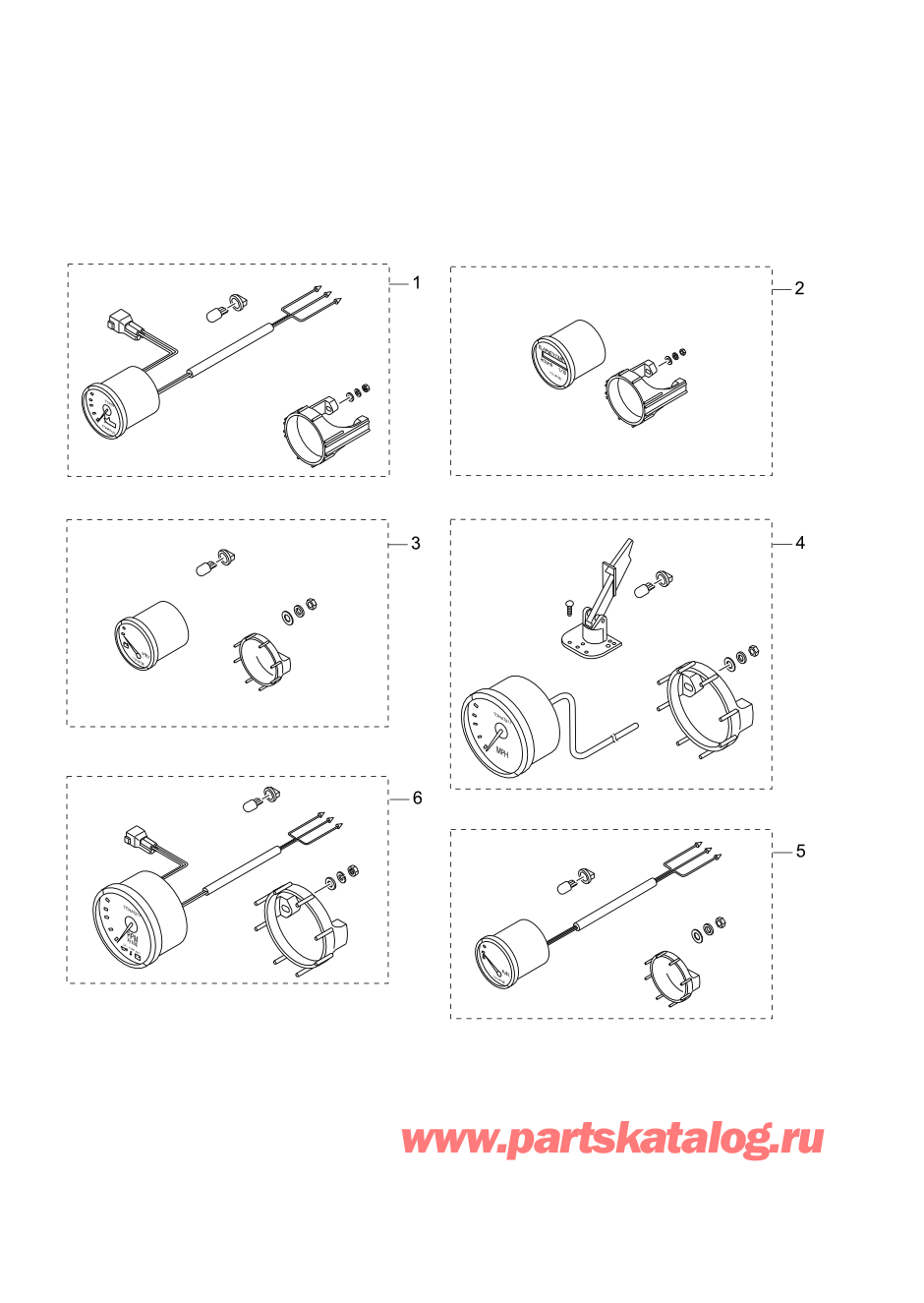 Tohatsu MFS30-C (002-21050-1AH) / Fig.23a Дополнительные опции (2) 