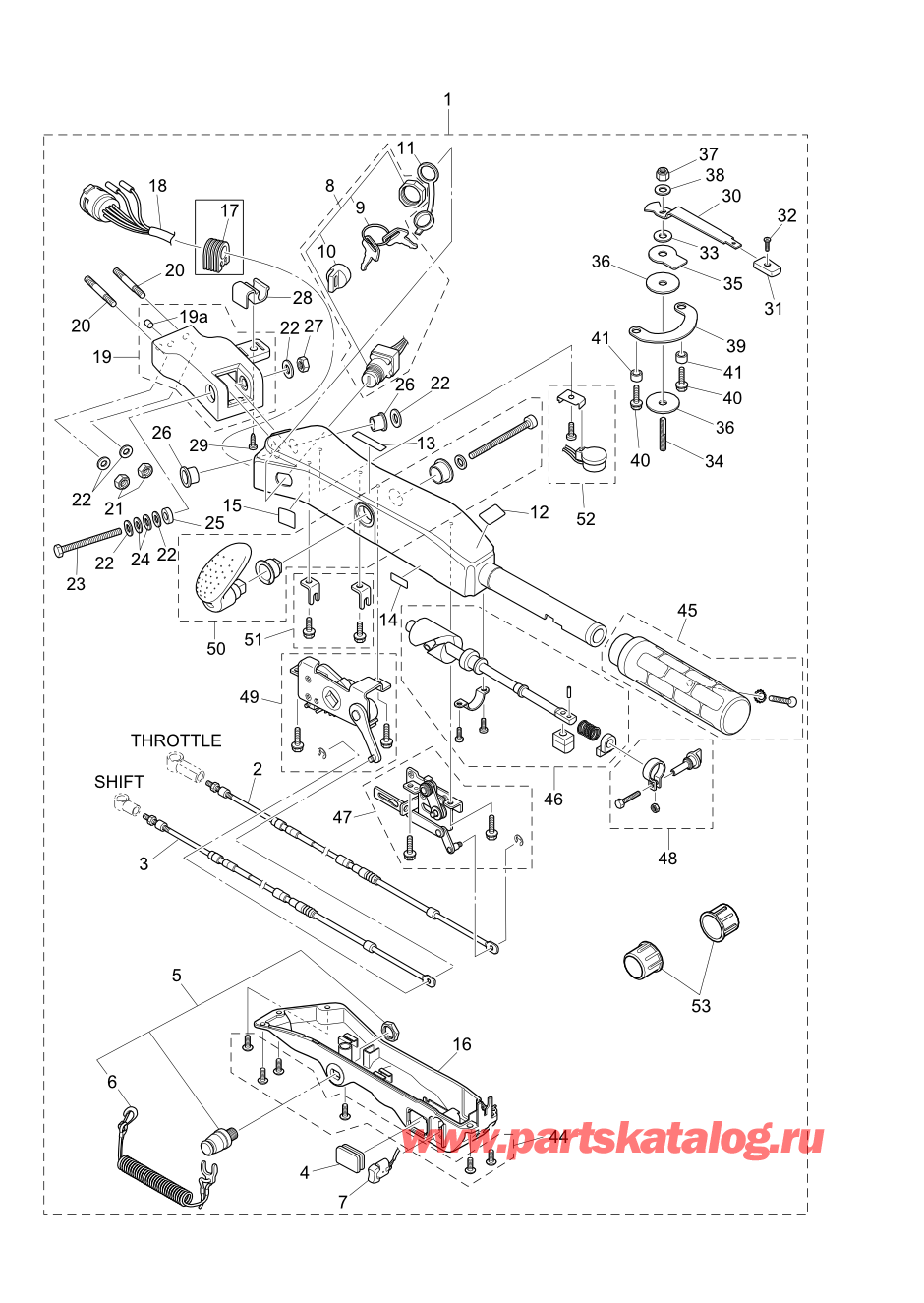 Tohatsu MFS30-C (002-21050-0AK) / Fig.20a Мультирумпель 