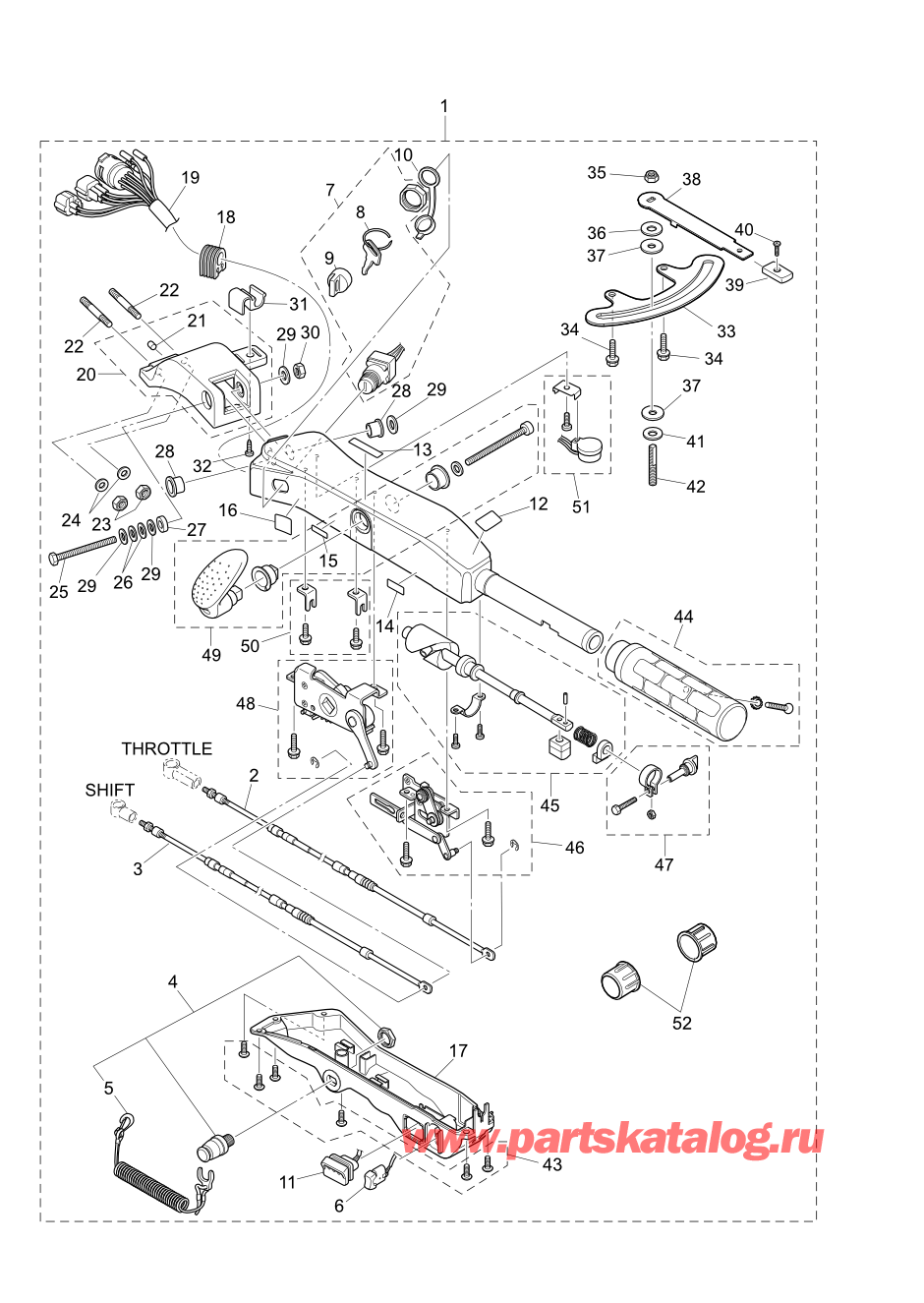 Tohatsu MFS60A (02-21058-0AK) / Fig.20 Мультирумпель 