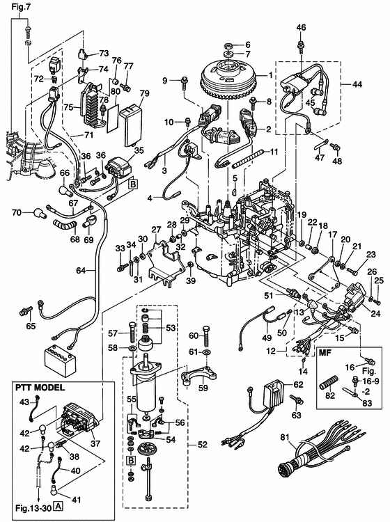 tohatsu   MFS6A3 00221051-9 / Магнето 