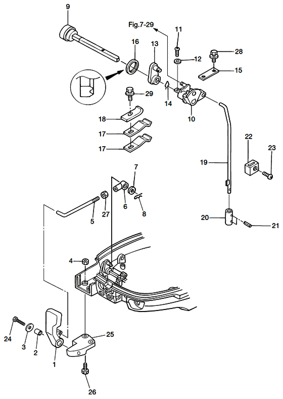 tohatsu   MFS8A3 00221051-8 / Переключатель 