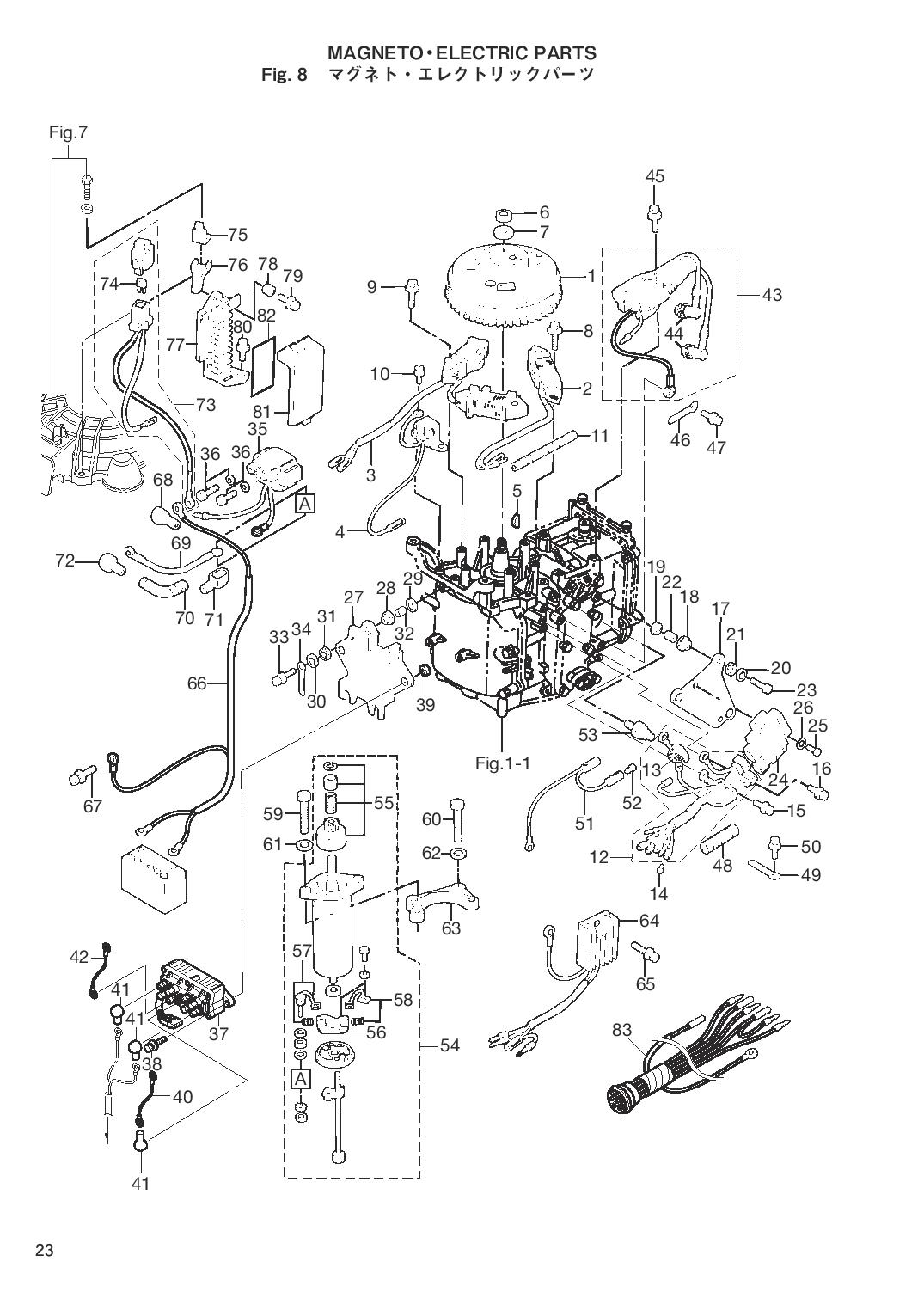 tohatsu   MFS9.8A3 00221051-7 / Магнето 