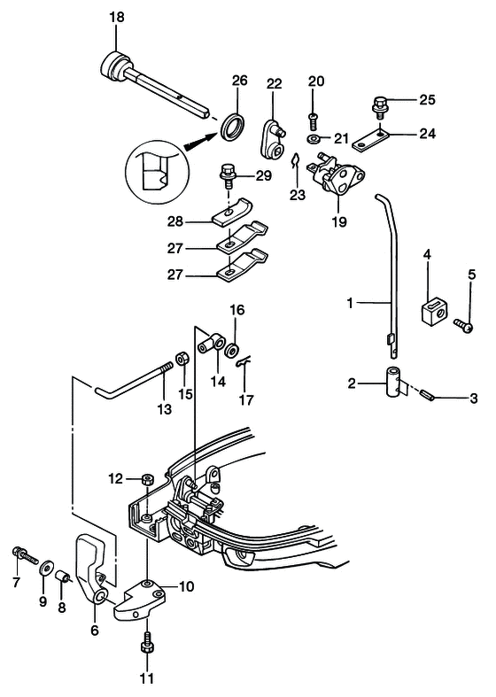 tohatsu   MFS9.8A3 00221051-7 / Переключатель 